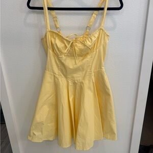 Yellow Sundress with Adjustable Straps